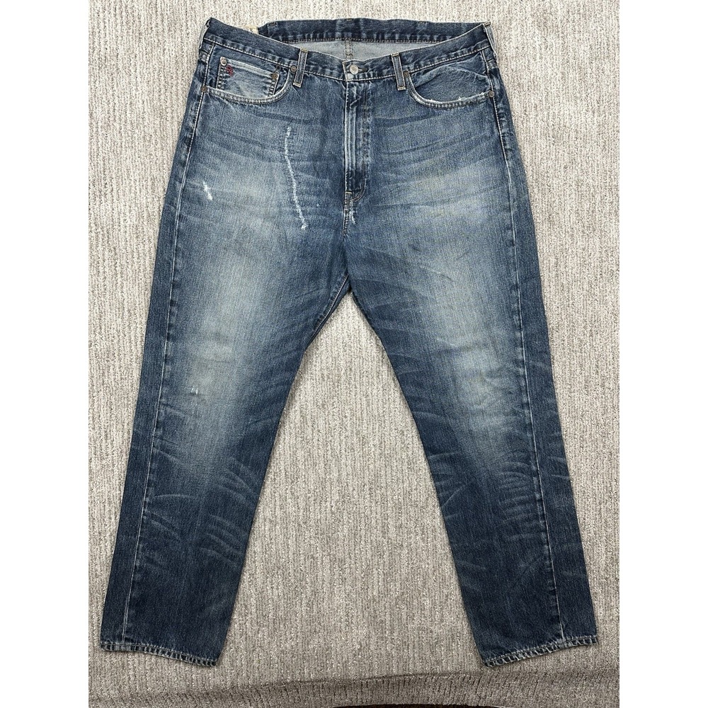 Polo Ralph Lauren Jeans Mens 38x32β (Fits 39x32) Cortlandt 300 Relaxed Repairs